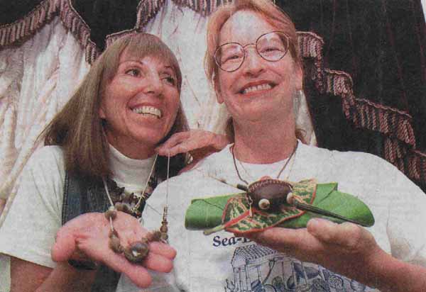 Cathie Katz (left), Cathy Yow (right)