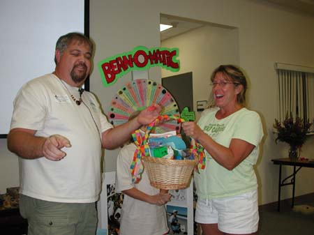 44 Awarding Raffle Prize