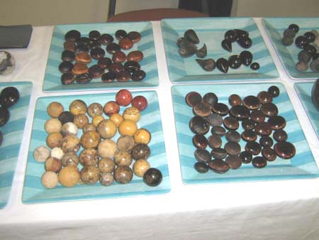 35 Bill Blazek's  hand-sanded sea-beans